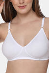 Intimacy Double layered Non Padded Non Wired Medium Coverage Everday T-shirt Bra (Pack of 3) - Multicolor — thumbnail 9